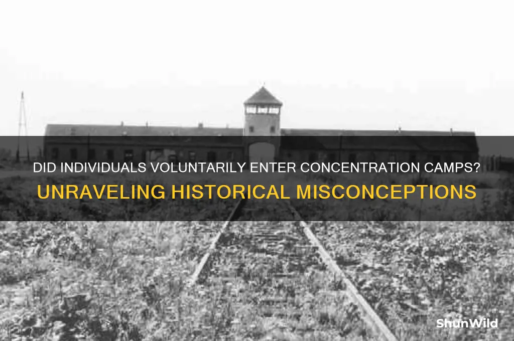 did people turn themselves into concentration camps