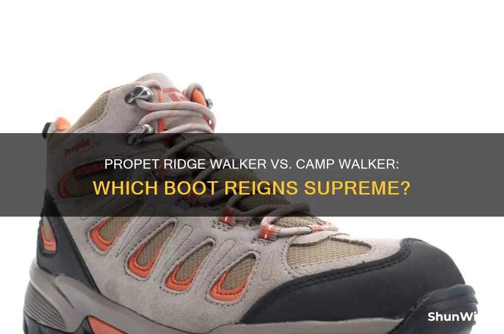 did propet ridge walker replace the camp waker boot