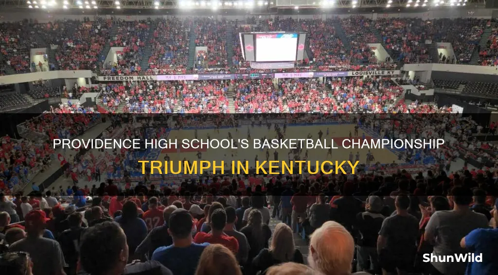 did providence high school ky win a basketball championship