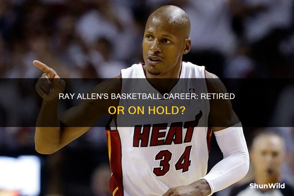 did ray allen retire from basketball