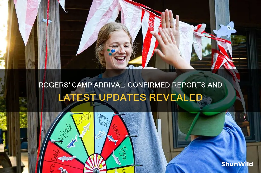 did rogers report to camp
