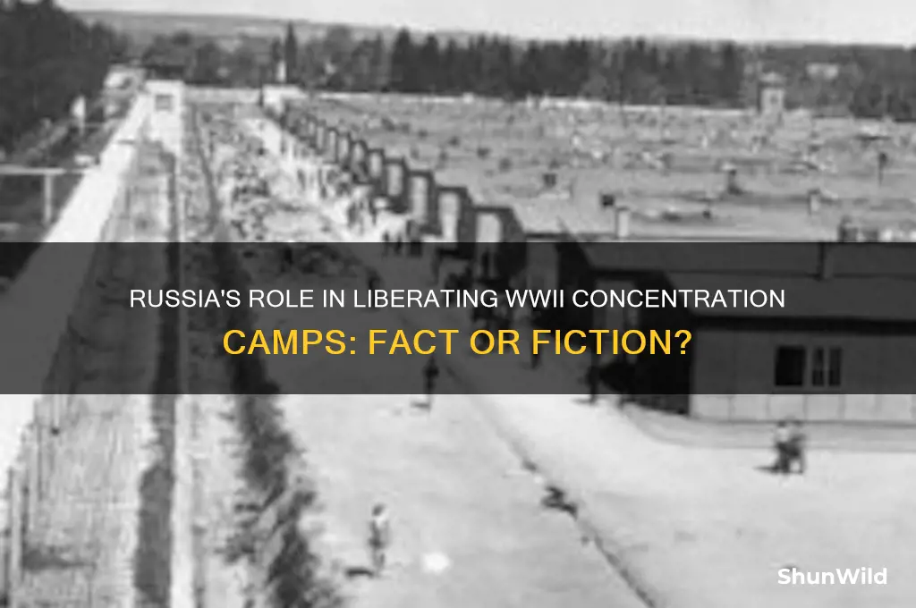 did russia liberate the concentration camps in ww 2