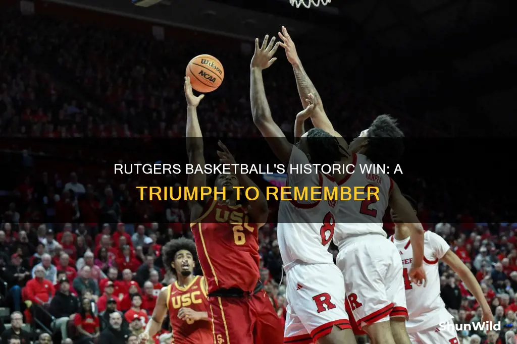 did rutgers basketball win