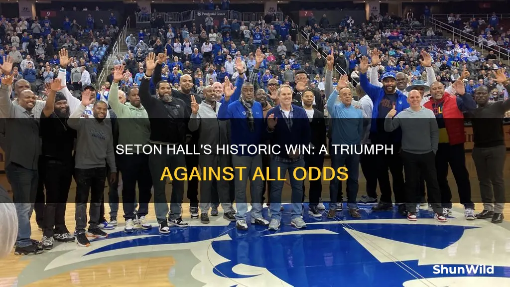 did seton hall win