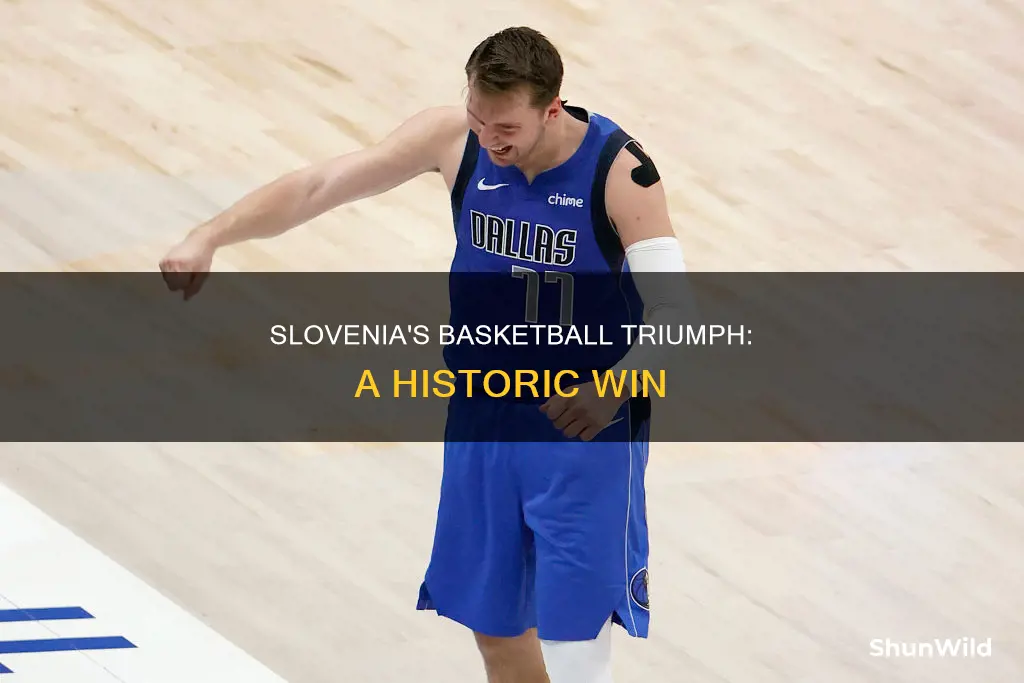 did slovenia win basketball