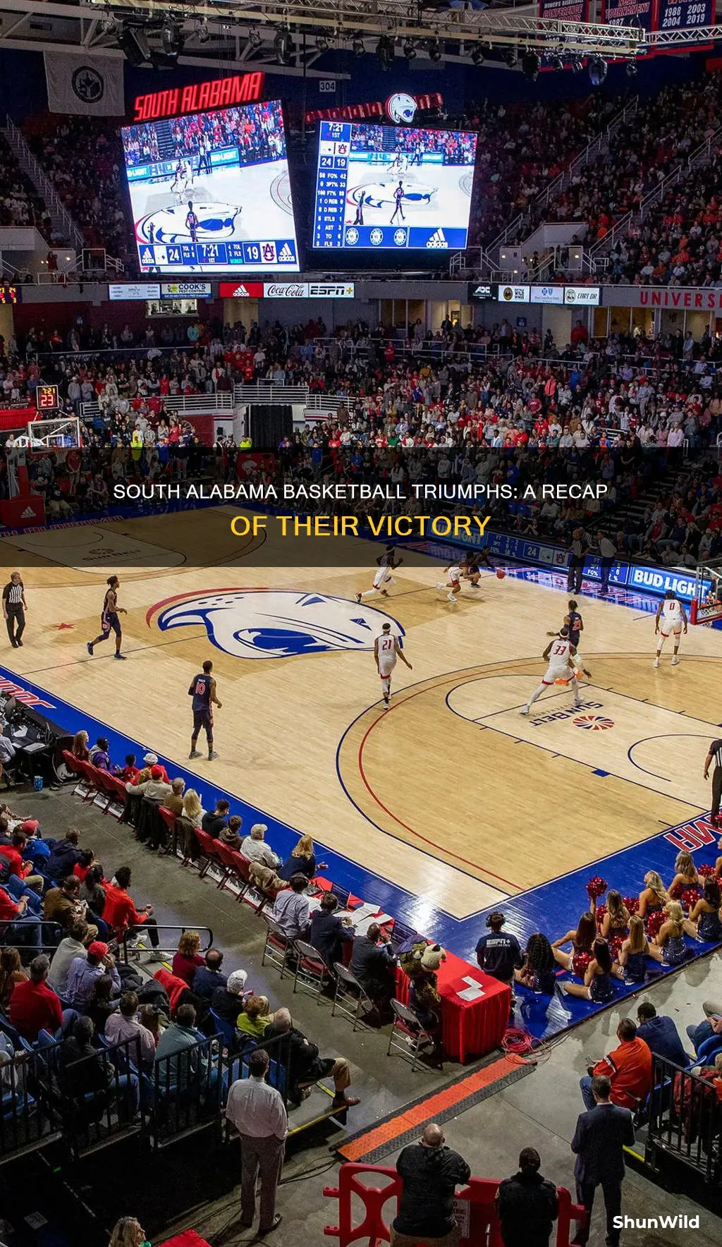 did south alabama basketball win