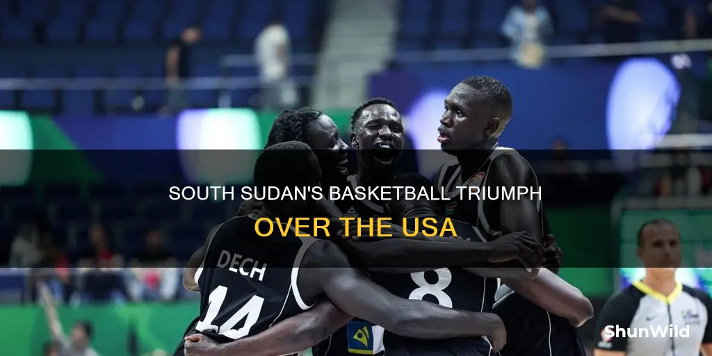 did south sudan beat usa in basketball