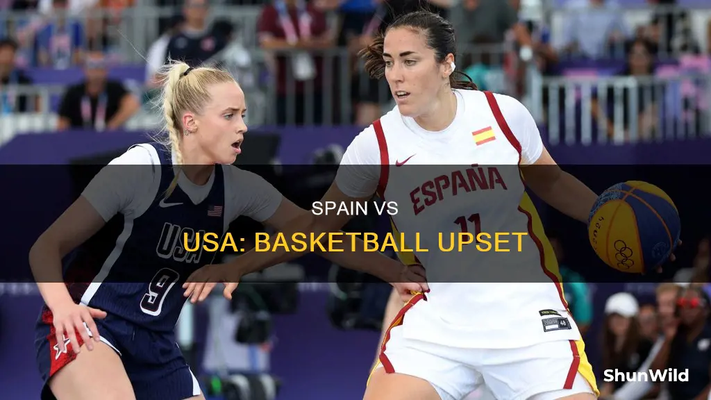 did spain beat usa in basketball