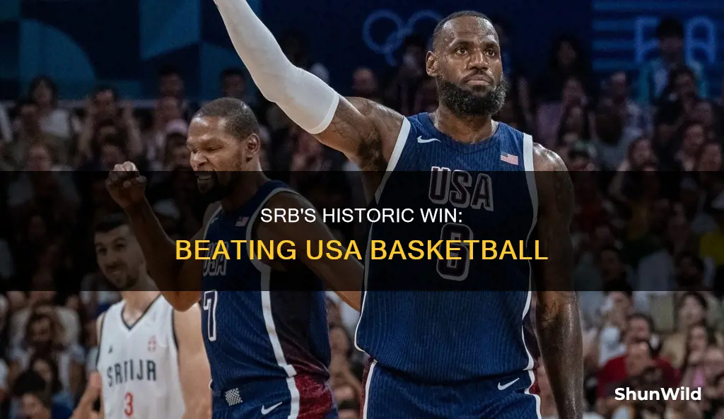 did srb beat usa basketball