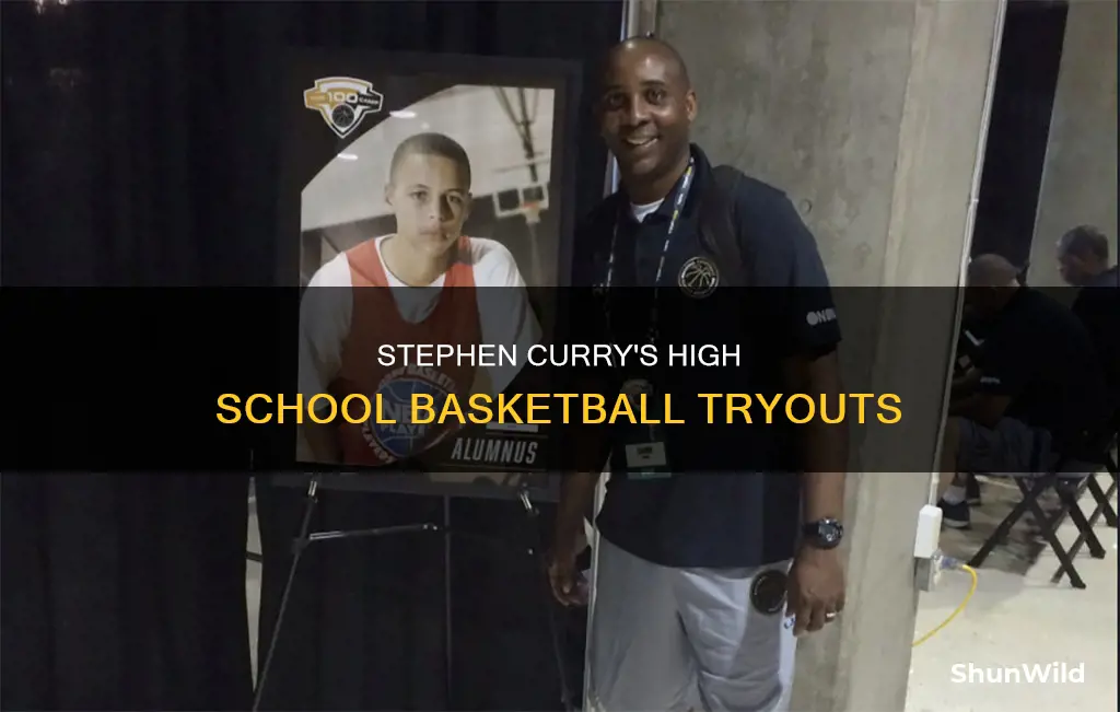 did stephen curry try out for basketball in high schoo