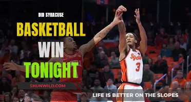 Syracuse Basketball's Historic Win: A Night to Remember