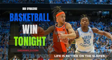 Syracuse Basketball Triumphs Tonight: A Recap of Their Victory