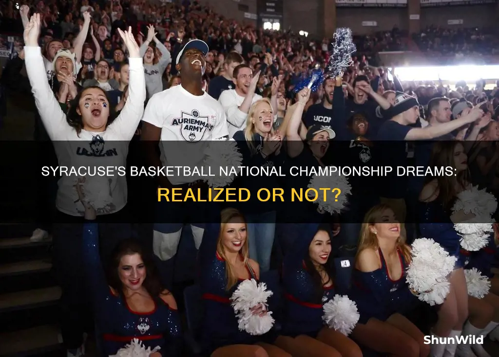 did syracuse ever win national championship in basketball