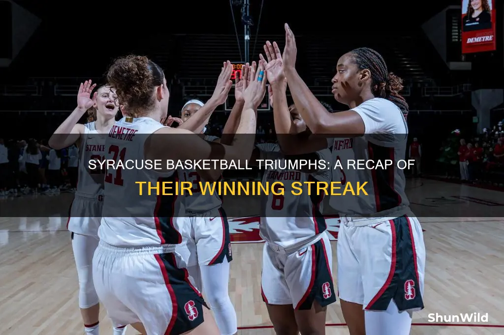 did syracuse win in basketball