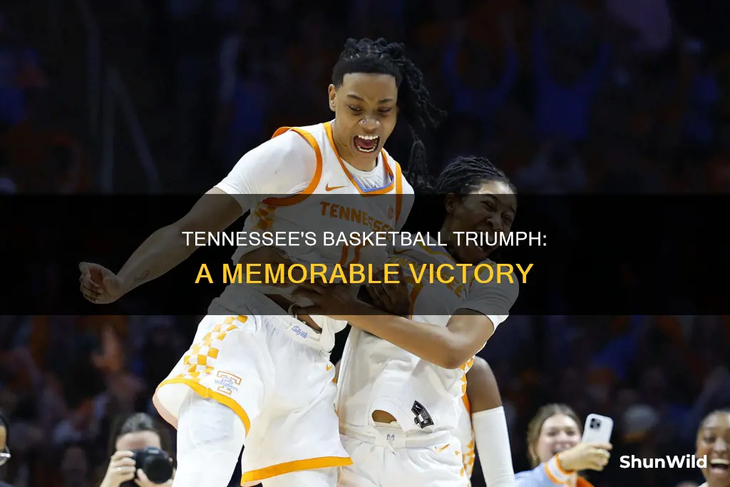 did tennessee win basketball