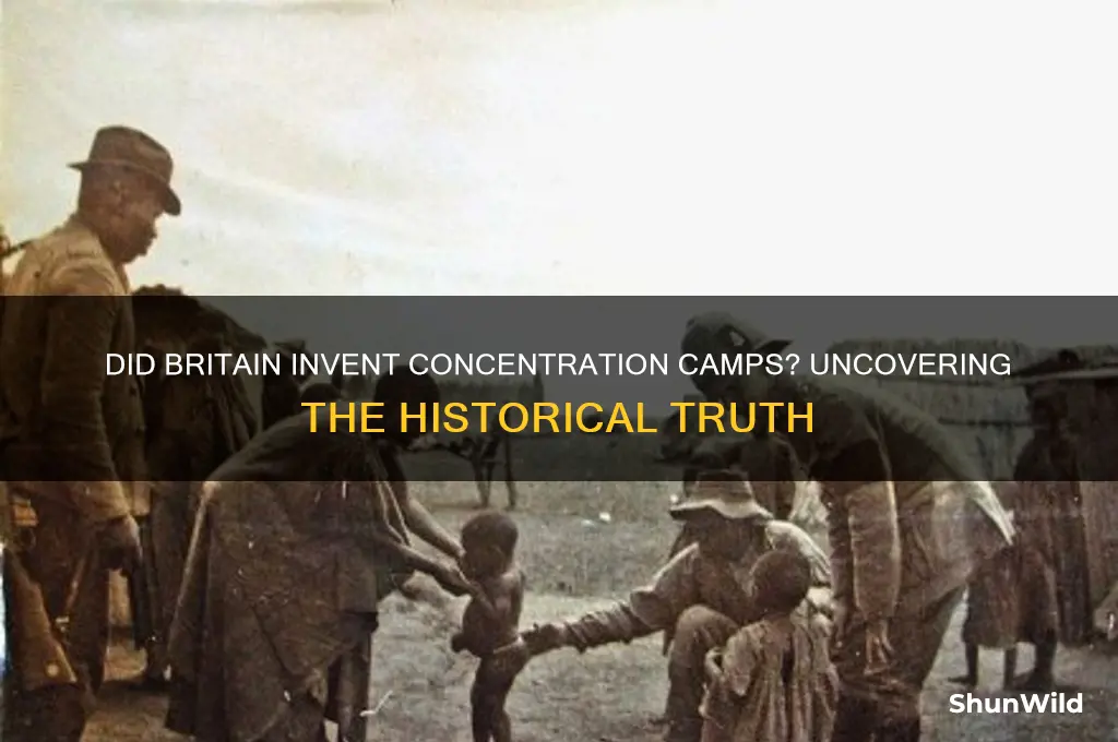 did the british invent concentration camps