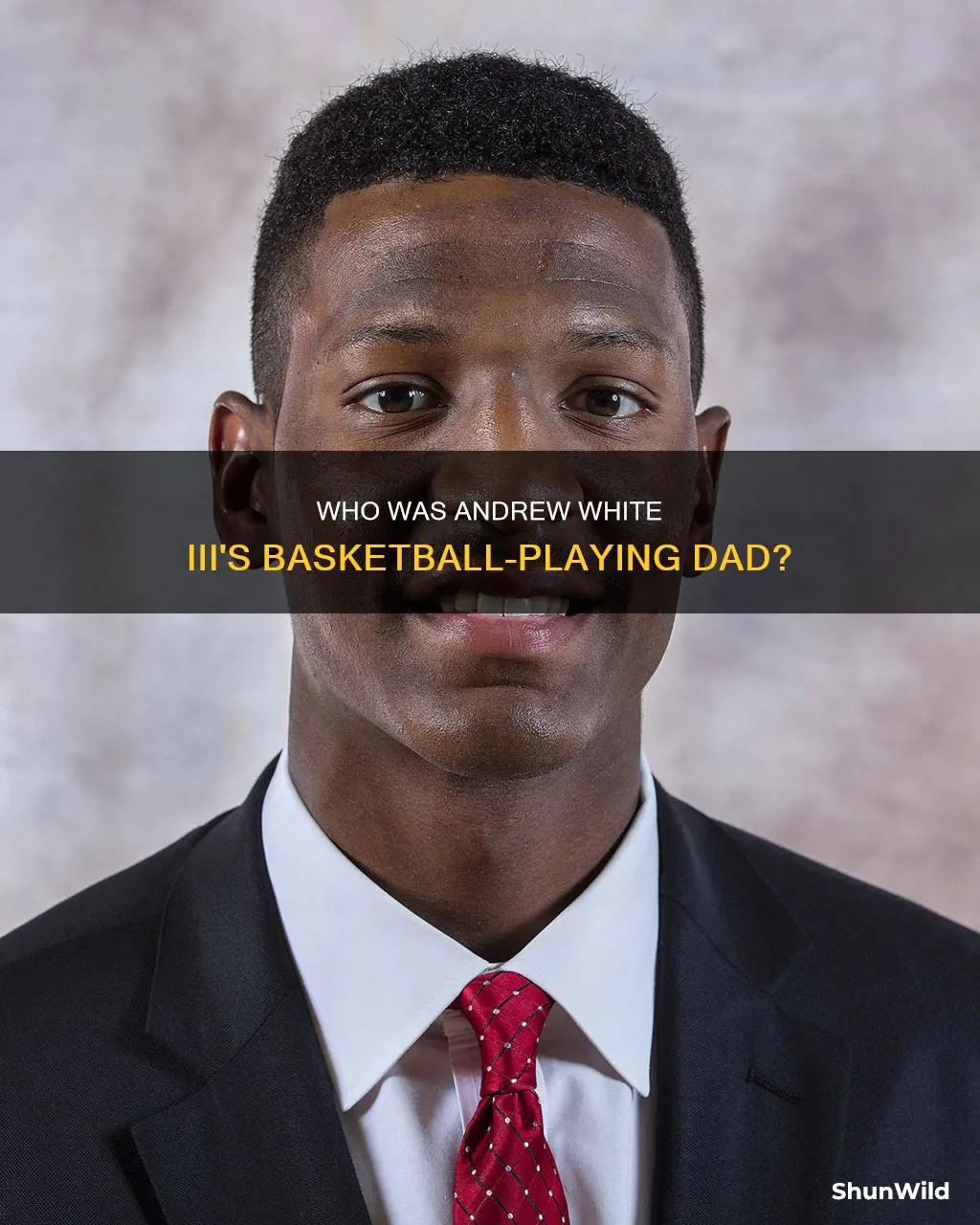did the father of andrew white iii pay basketball also