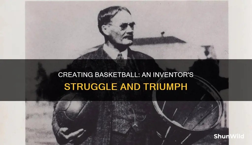 did the person that made basketball struggle