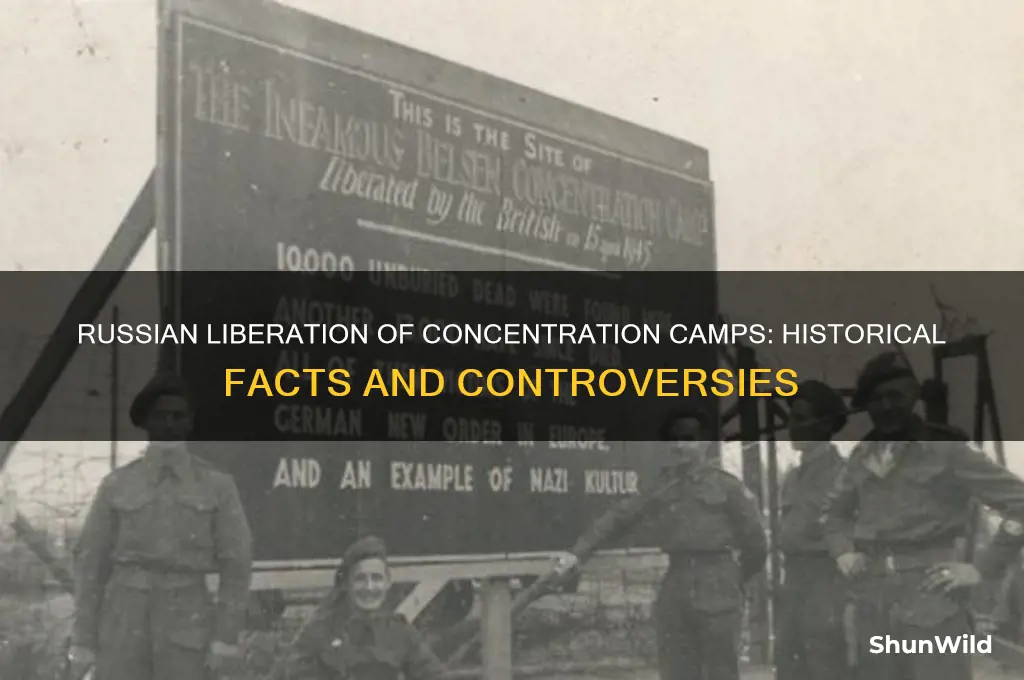 did the russians free the concentration camps