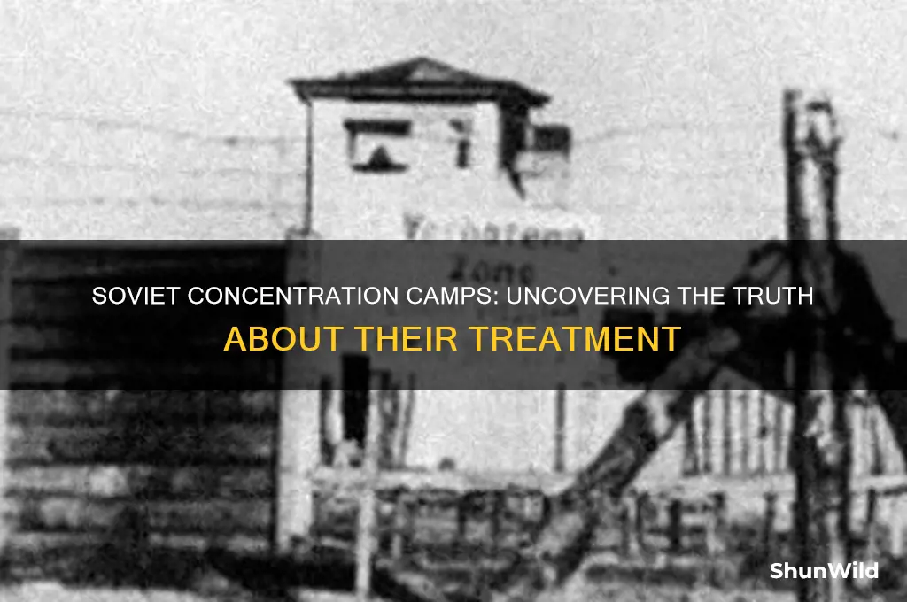 did the soviets mistreat concentration camps