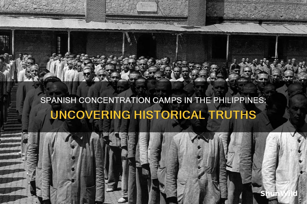 did the spanish put filipinos in concentration camps