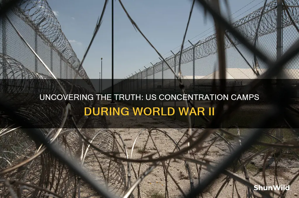 did the united states run concentration camps during ww2