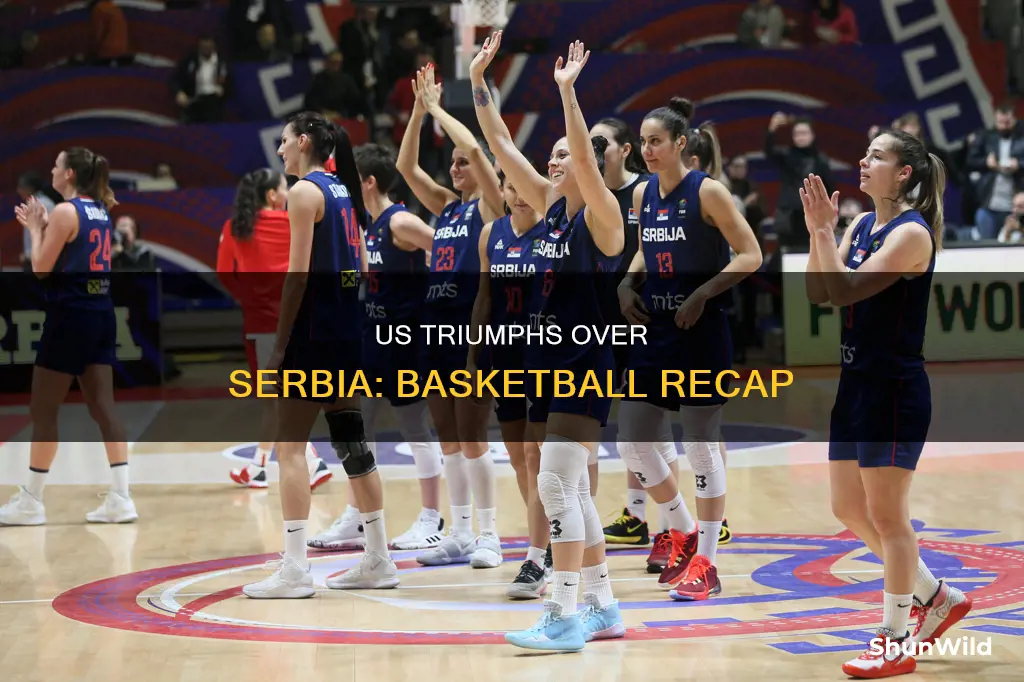 did the us beat serbia in basketball