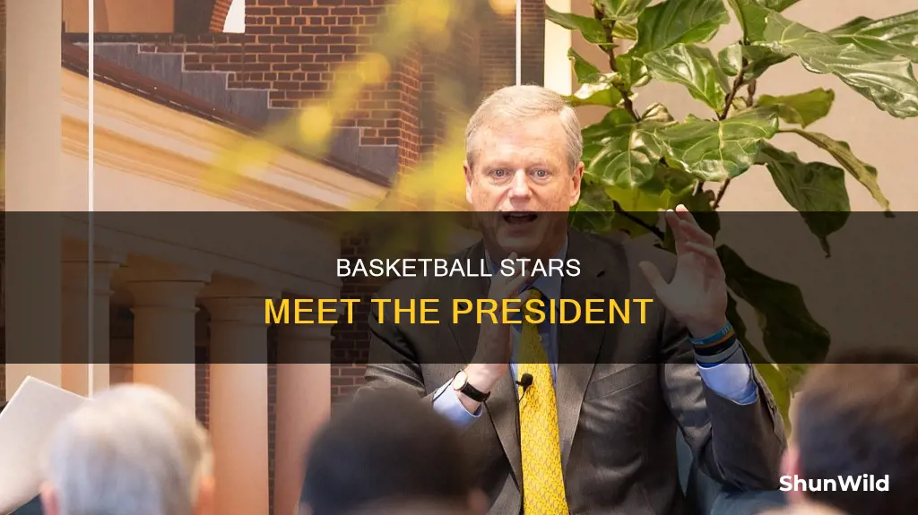 did the virgina basketball tean vist the presdent