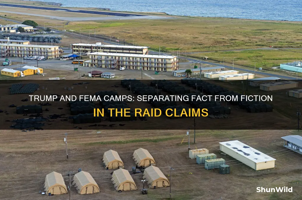 did trump raid fema camps