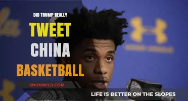 Trump's Bizarre Tweet: China and Basketball