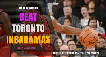 UK Basketball Triumphs Over Toronto in the Bahamas
