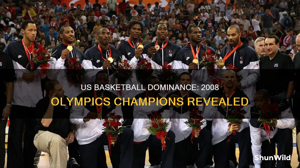 did us basketball win the 2008 olympics