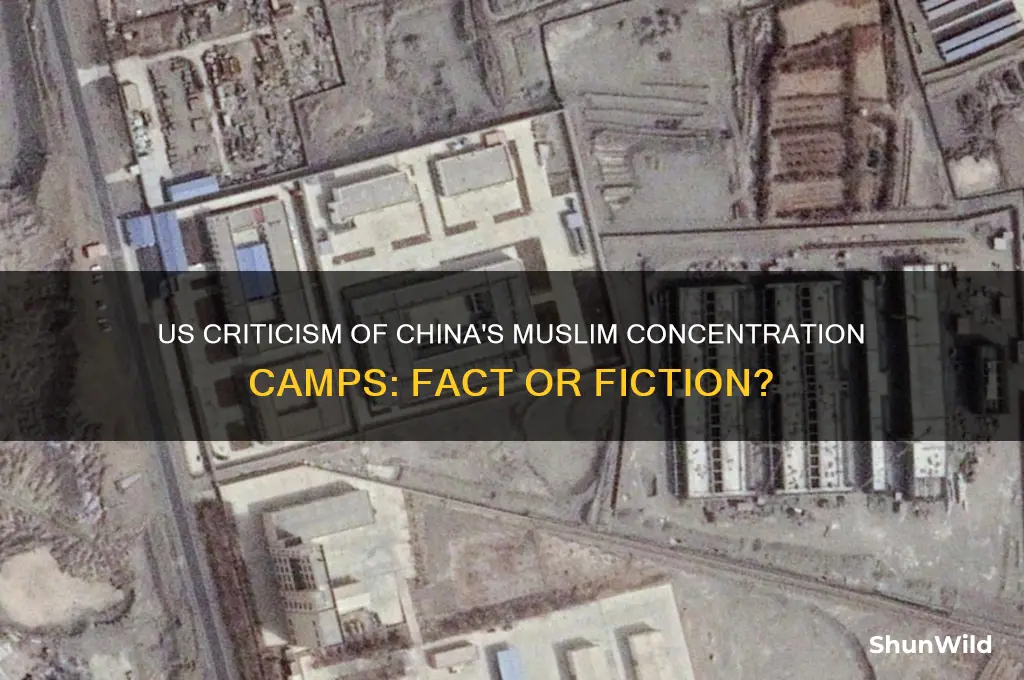 did us criticize china for putting muslims in concentration camps