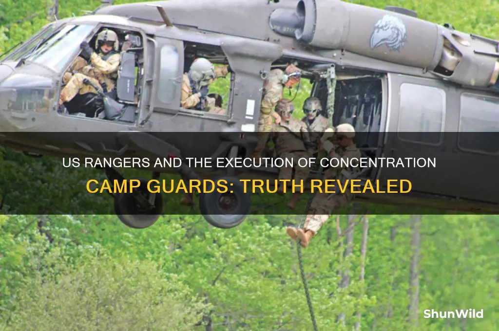 did us rangers execute concentration camp guards