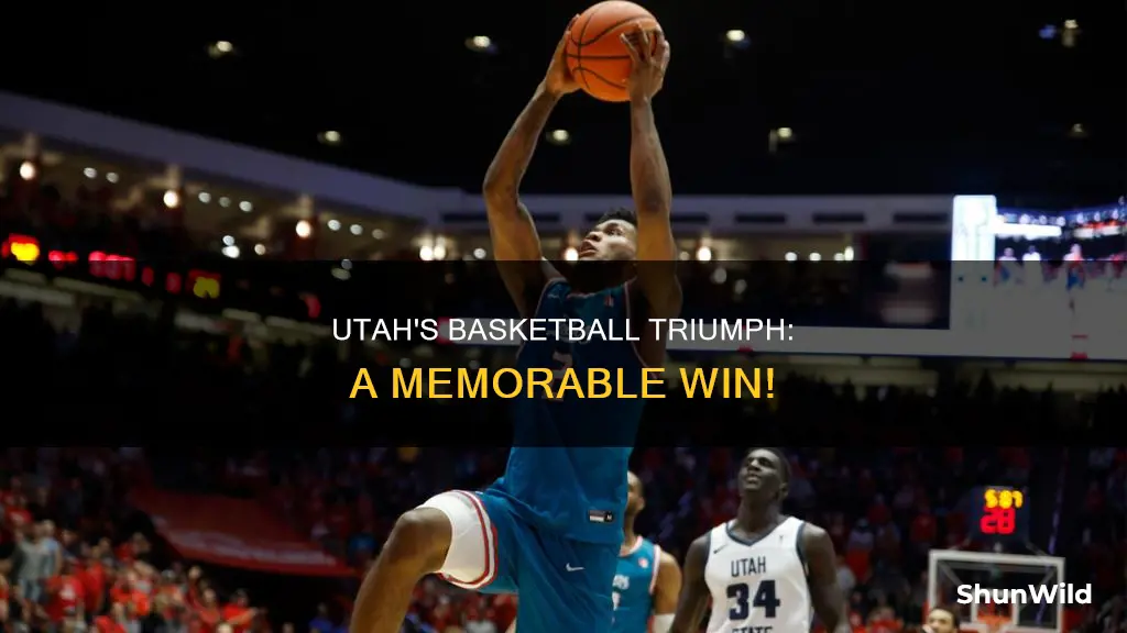did utah win basketball