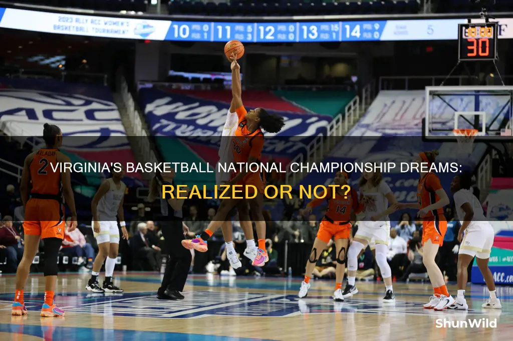 did virginia ever won a national championship in basketball