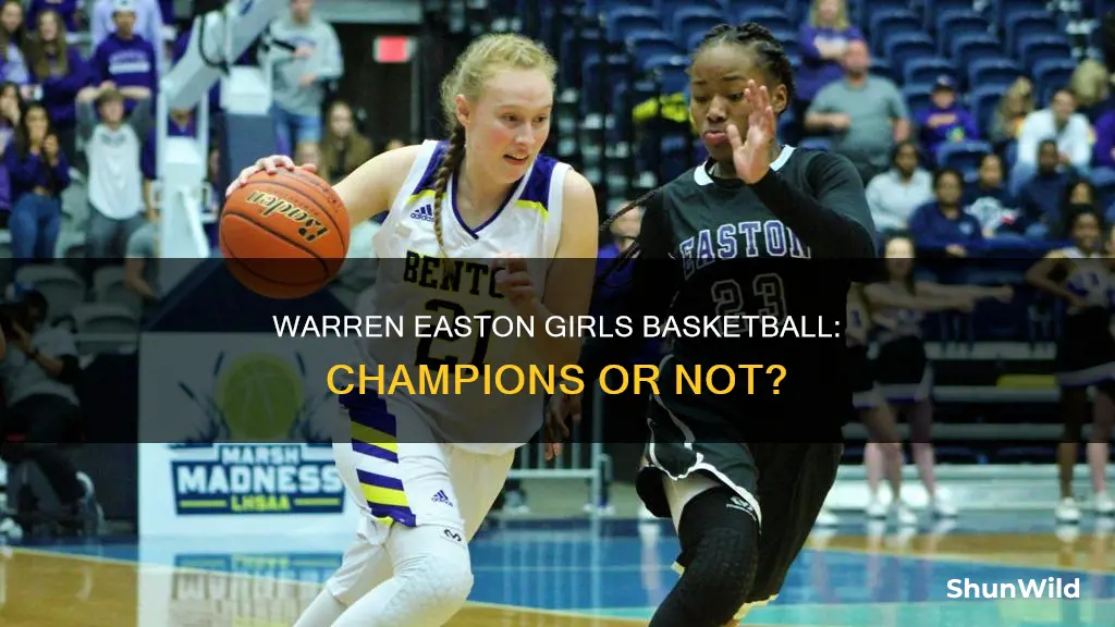 did warren easton girls basketball win