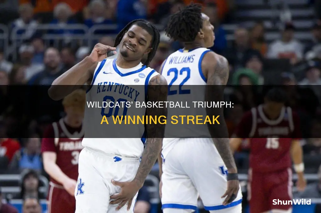 did wildcats wins basketball