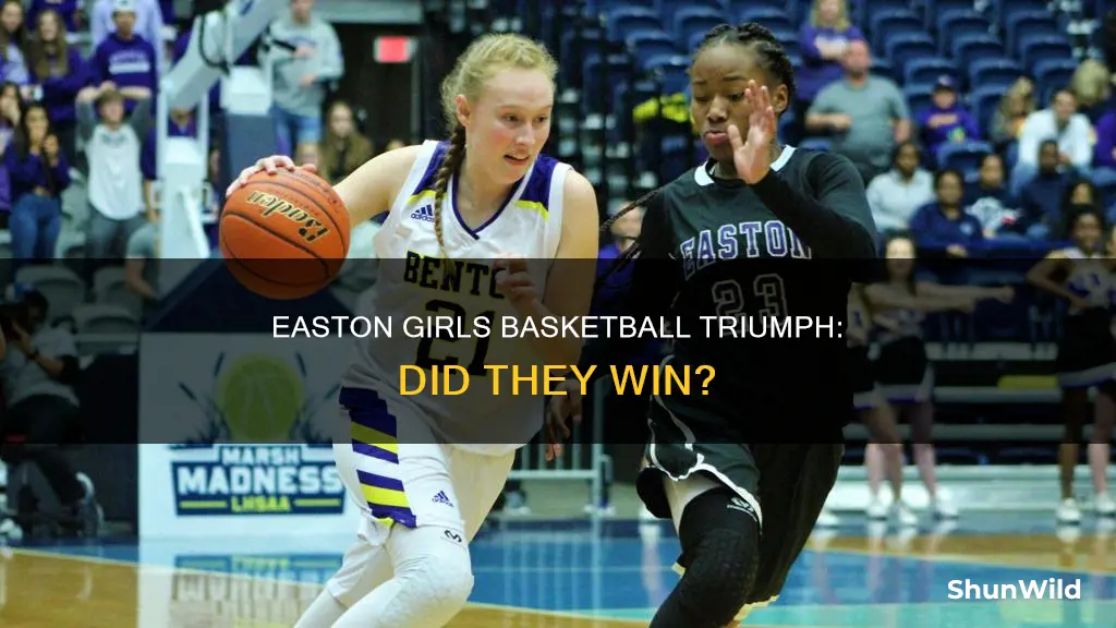 did wsrren easton girls basketball win