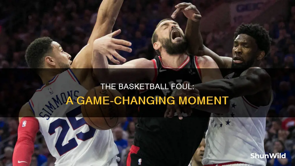 did you see that foul basketball