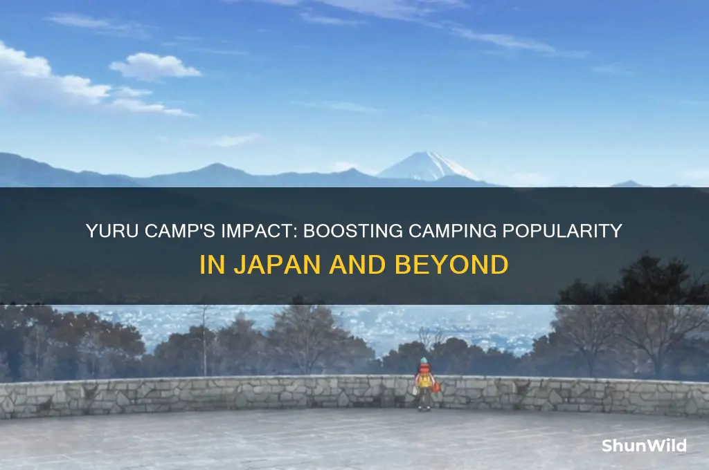did yuru camp increase camping