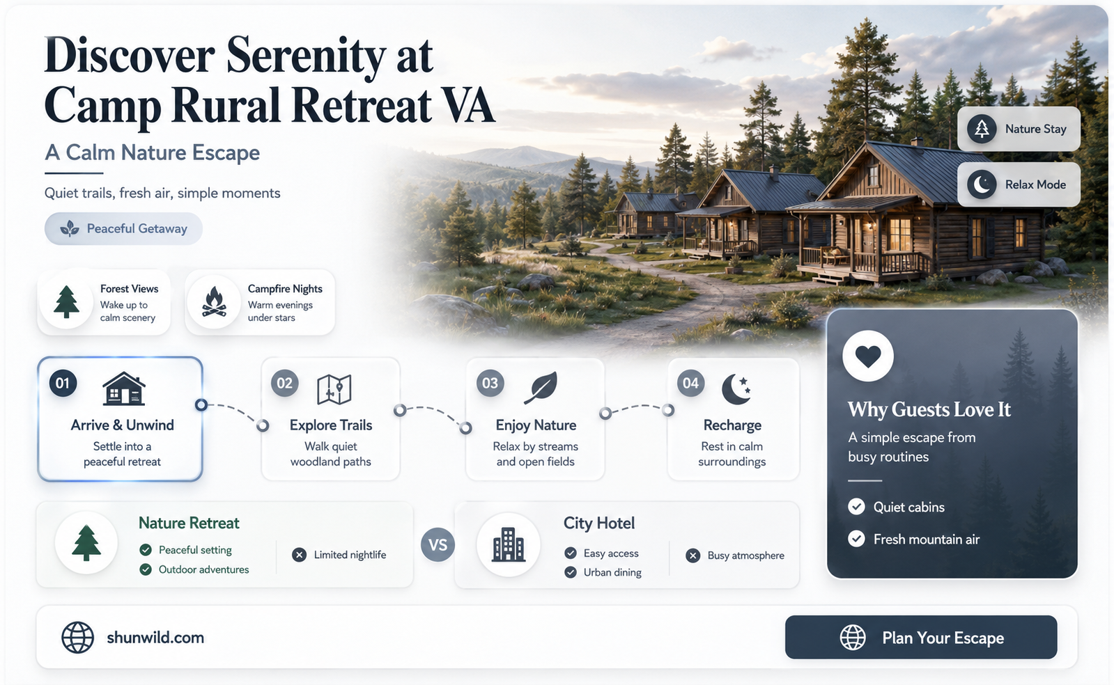 are camp rural retreat va