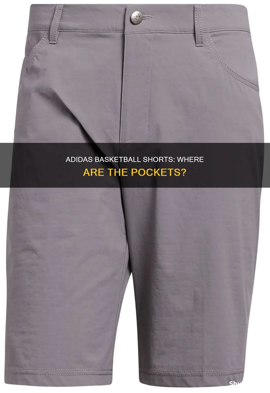 do adidas basketball shorts have pockets