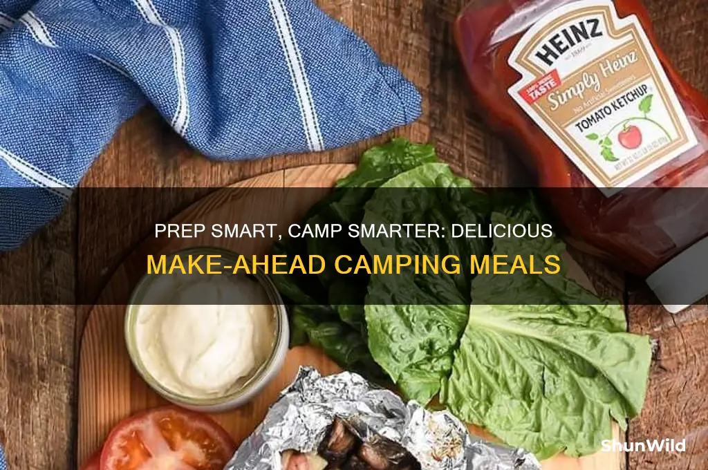 do ahead camping food