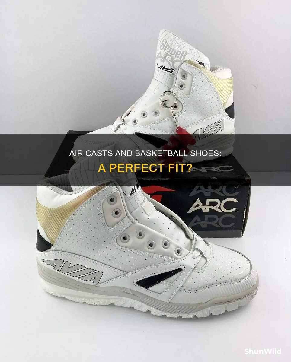 do air casts fit in d width basketball shoes