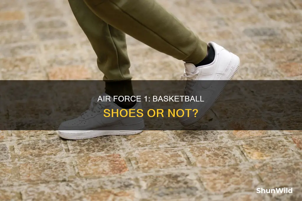 do air force 1 count as basketball shoes