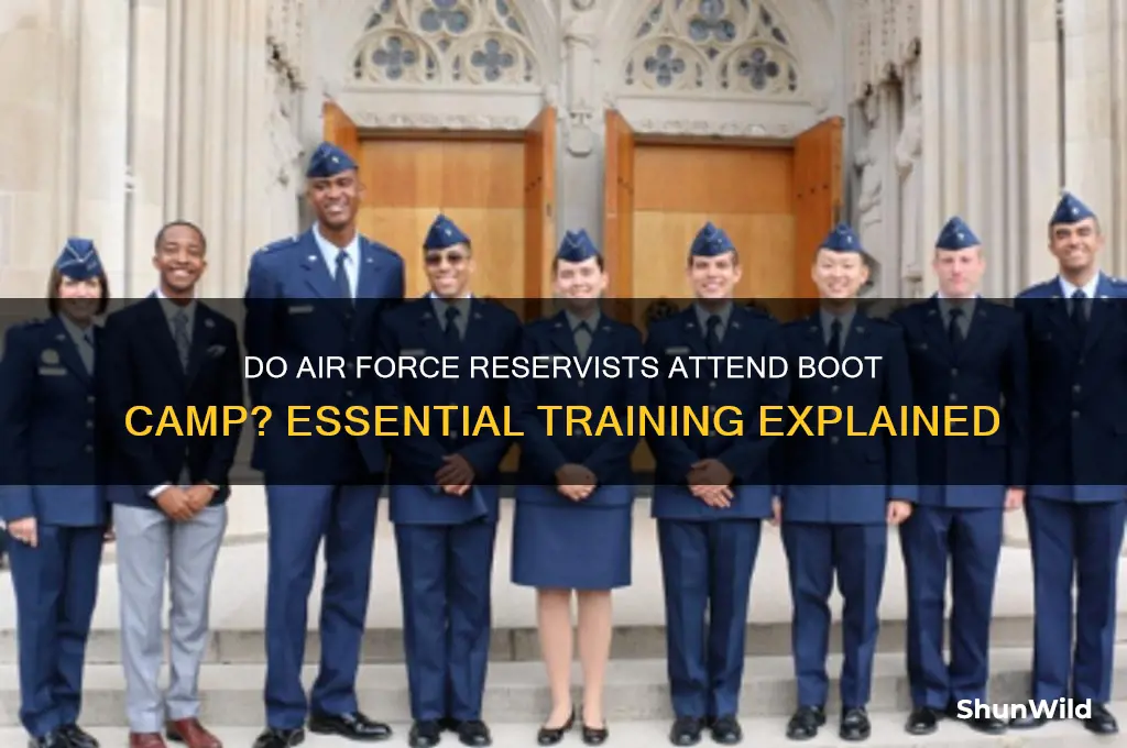 do air force reservists go to boot camp