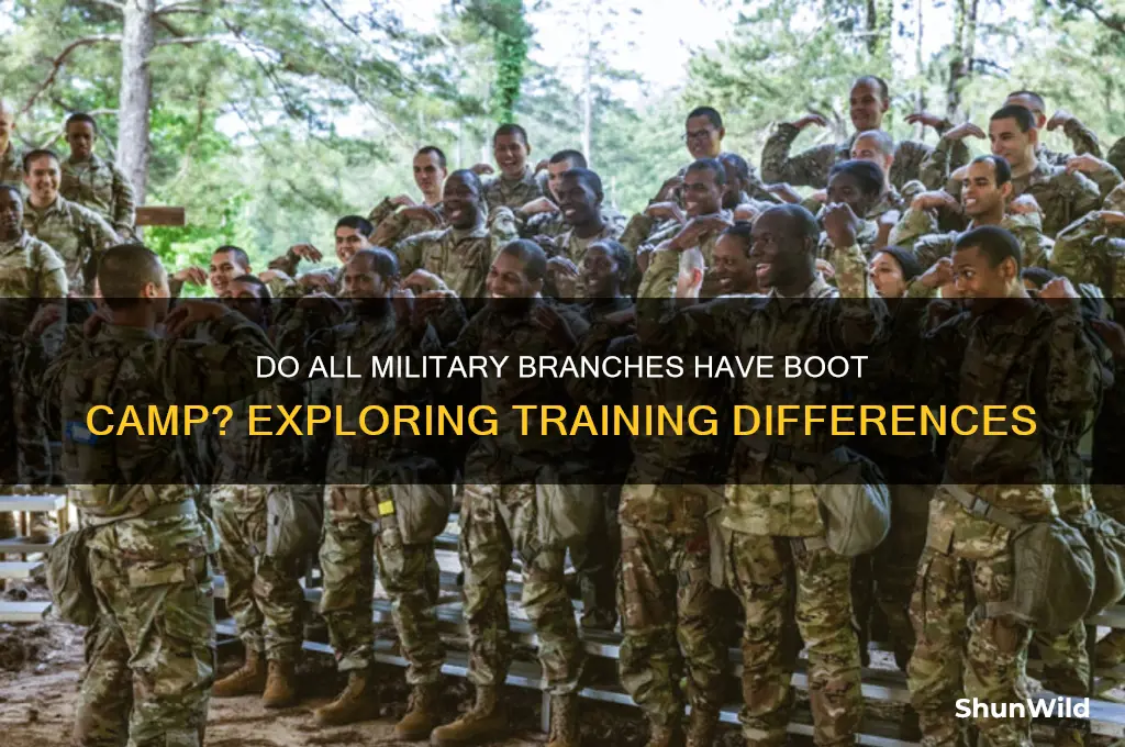 do all branches of the military have boot camp