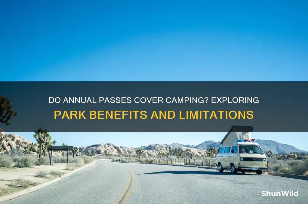 do annual passes cover camping