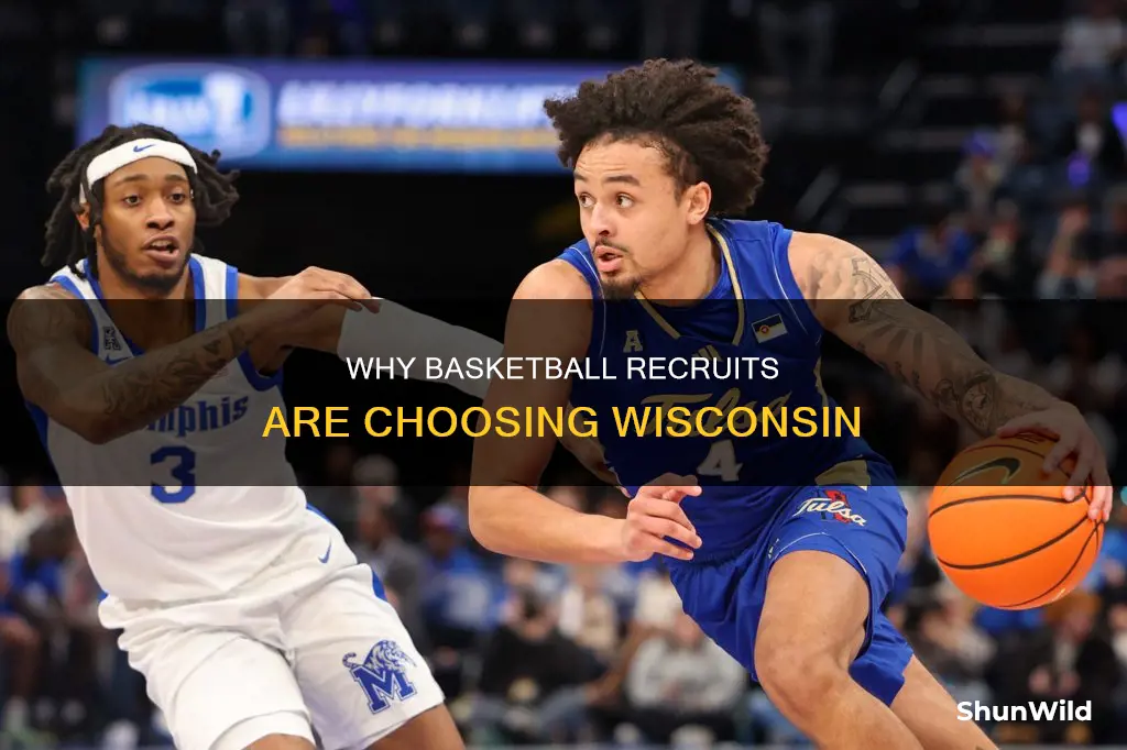 do any basketball recruits like wisconsin